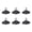 M5X10, variant on MOMOJIA 6Pcs Hand Screw 5mm Thumb Screw Knob Plastic Button Head Ergonomic Knob