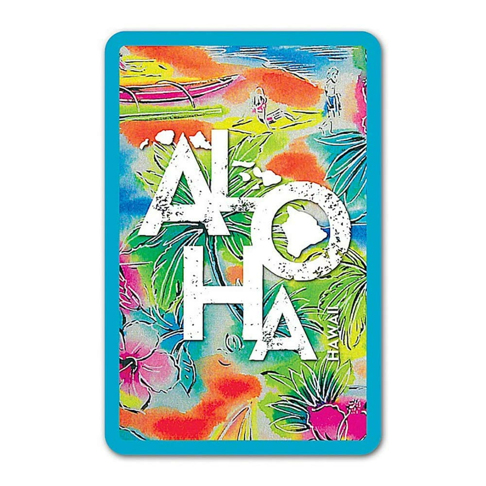 Welcome to the Islands 6 Decks Hawaii Playing Cards Tropical Aloha