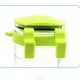 thumbnail image 1 of Dispensador de agua para perros, botella automática colgante para beber para perros y gatos pequeños, medianos, verde, 350ML, 1 of 3