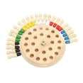 thumbnail image 2 of Wooden Color Memory Match Stick Chess Early Education Toy Wooden Color Memory Chess Parent Child Interactive Toy Memory Match Chess Educational Intelligent Logic Game Children Earl, 2 of 8