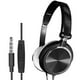 thumbnail image 1 of Auriculares con cable S1 para ordenador, micrófono, karaoke, voz, teléfono negro, 1 of 9
