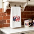 thumbnail image 2 of huayou 4th of July Patriotic Theme Towel, 15.8x23.6 Inch Red White Blue Prints Towel, Soft Quick Dry Towel for Party, Bathroom, Kitchen, 2 of 6