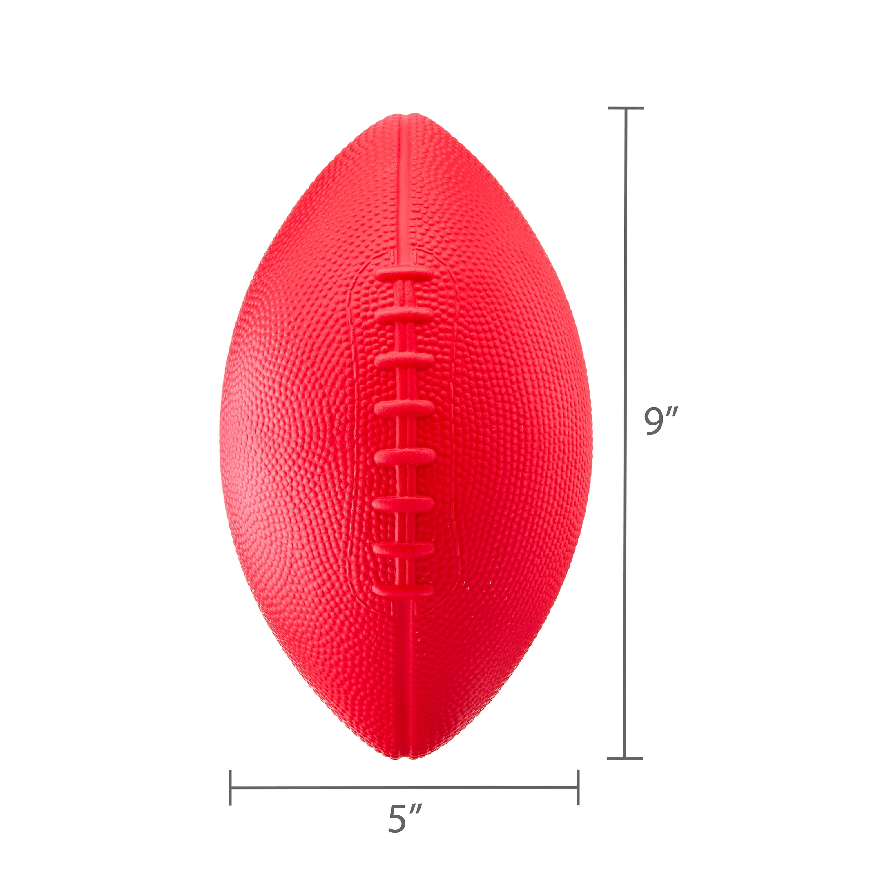 Play Day 8.5" Foam Football, Red and Blue