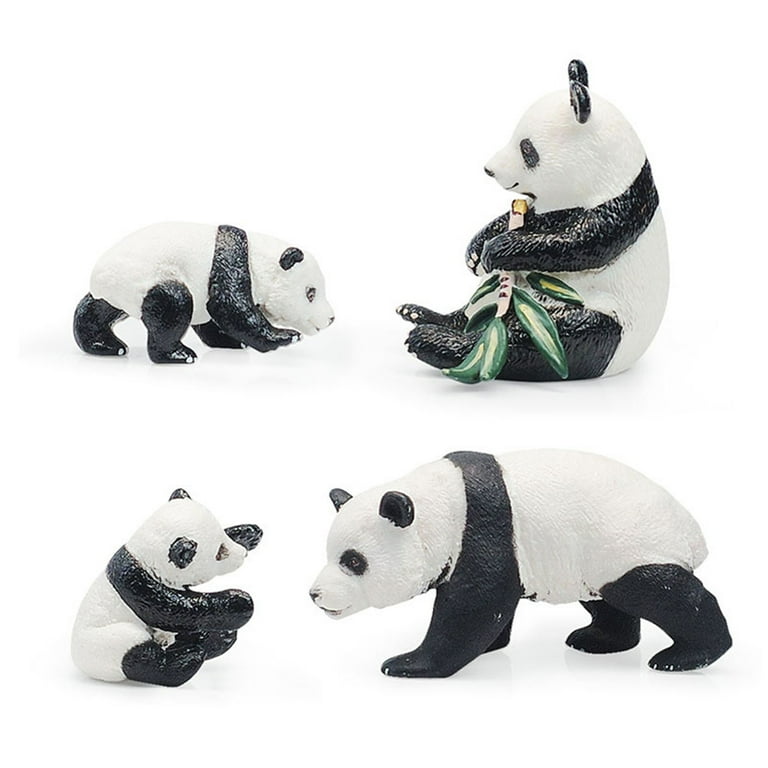 Panda cheap plastic toy