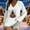 White, variant on EchfiProm Womens Cute Tops Christmas Holiday Black Merry Christmas V Neck Xmas Tee Shirts for Female Long Sleeve