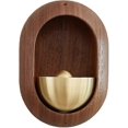 thumbnail image 1 of Shopkeepers Bell, Decorative Fridge Magnets, Magnetically-Attached Wood Doorbell, Door Chime for Business When Entering, Bell for Wall Wardrobe, 1 of 5