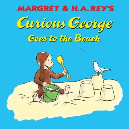Pre-Owned Curious George Goes to the Beach (Paperback) 9780544250017