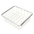 thumbnail image 4 of Greenadscape Stainless Steel 1Set Dish Drying Rack For Sink Silver Flat Net, 4 of 8