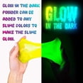 thumbnail image 4 of DIY Slime Kit for Girls Boys - Ultimate Glow in The Dark Glitter Slime Making Kit - Slime Kits Supplies Include Big Foam Beads Balls, 18 Mystery Box Containers Filled with Fluffy Crystal P, 4 of 8
