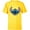 Yellow, variant on Disney Lilo & Stitch Experiment 626 Smiling Big Face Costume - Short Sleeve T-Shirt for Kids - Customized-White
