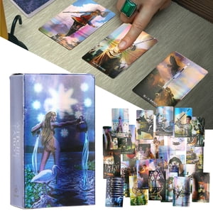 Board Game,Witch Tarot Cards Deck Interactive Game Toy Divination Card High-End Performance