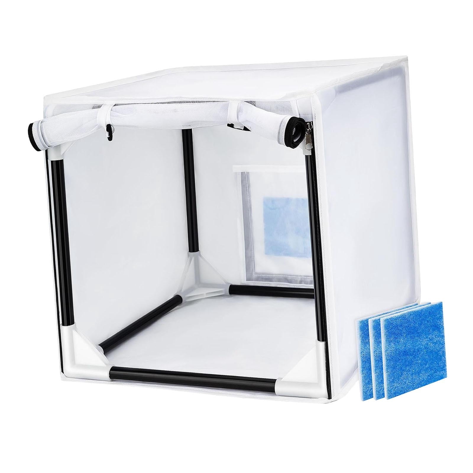Milageto Paint Booth , Spray Booth Station Hobby Work Station for Painting, Works, Craft S
