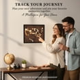 thumbnail image 2 of Wooden USA Travel Map Puzzle 50 States Interactive Geography Learning Toy For Home Decor, 2 of 4