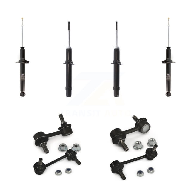 Transit Auto Front Rear suspension Strut & TQ sway Bar Link Kit (8Pc) for Car Honda Accord Acura TL - Left Right Side (Driver Passenger) KSS-108168
