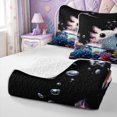thumbnail image 4 of Manfei Kawaii Axolotl Pattern Twin Quilt Set,3D Print Salamander Twin Coverlet Set,2-Piece,1 Bedspread and 1 Pillowcase, 4 of 7