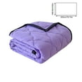 thumbnail image 3 of ChicYu Summer Air-Conditioning Quilt Washed Cotton Summer Comforter Lightweight Washed Cotton Quilt Breathable and Soft Provides Comfortable Sleep during Summer Nights 150x200cm, 3 of 5