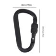 thumbnail image 5 of CEORPER Versatile Aluminum Carabiner Clip Great for Camping Backpacking Quick Lock, 5 of 9