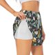 thumbnail image 1 of Balery Moose Squirrel owls tree Pantalones cortos deportivos para mujer con forro y dos bolsillos, elásticos, para entrenamiento, gimnasio, yoga-Large, 1 of 7
