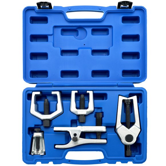 Acymner Ball Joint Separator Kit | 5 in 1 Pitman Arm Puller, Tie Rod End Tool Set, Splitter Removal Kit for Front End Service