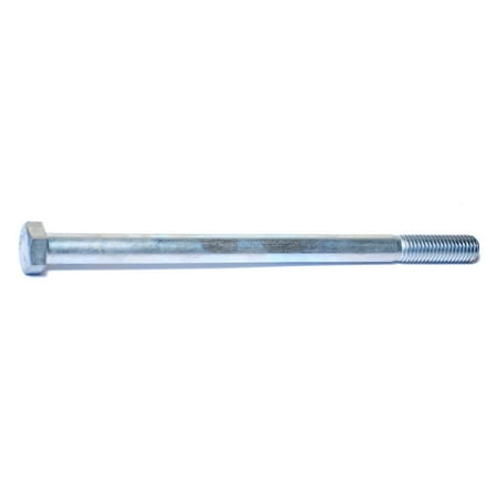 

1/2 -13 x 8 Zinc Plated Grade 5 Steel Coarse Thread Hex Cap Screws (25 pcs.)