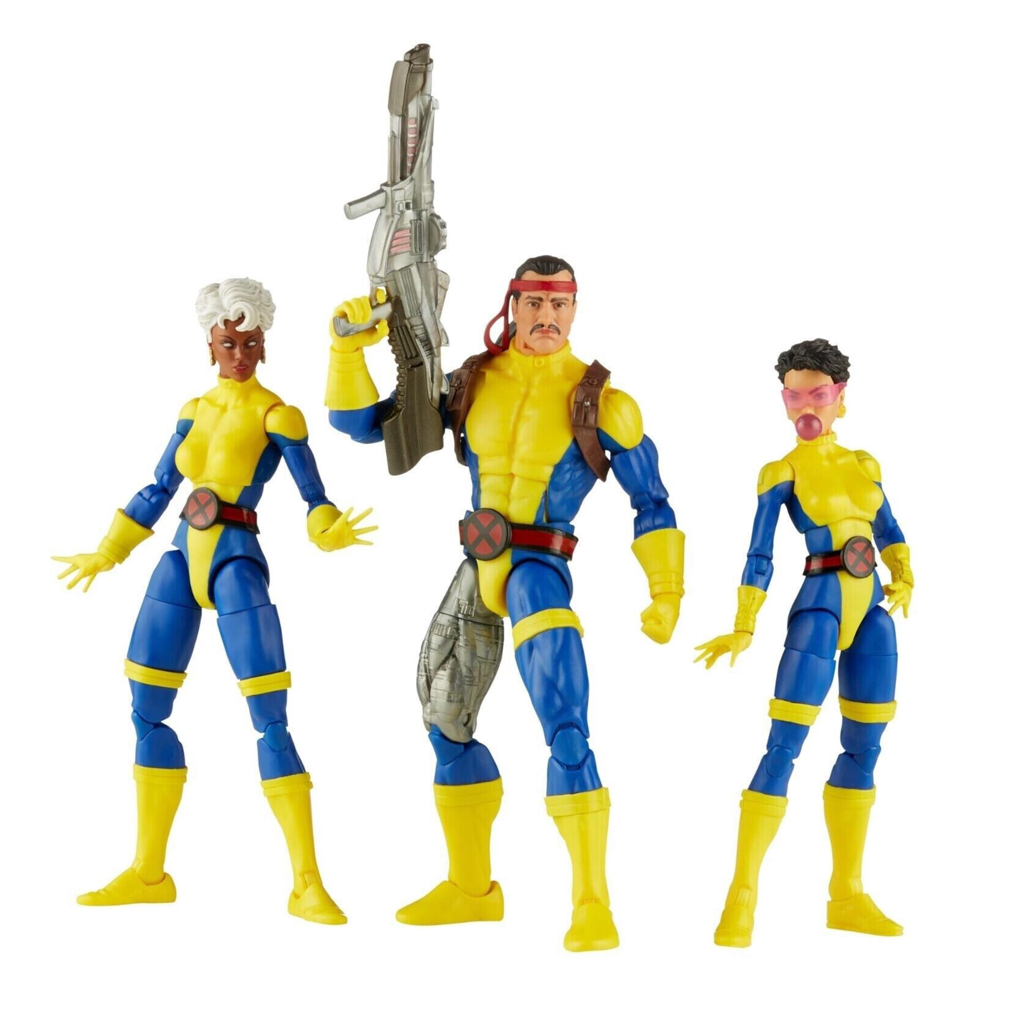 Hasbro Collectibles - Hasbro Marvel Legends Series: Marvel’s Forge, Storm, & Jubilee Figures  [COLLECTABLES] Action Figure, Collectible