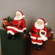 thumbnail image 4 of Estatua navideña Resina Juguete Bolsa Decoración Figura Decoración de escritorio Año festivo Decoración de mesa navideña A, 4 of 5