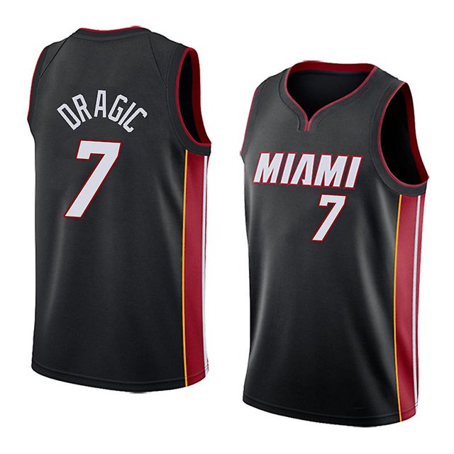 Camiseta Miami Heat No. 7 Goran Dragic-M- BmatwkZeng Bmatwe Jersey