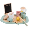 thumbnail image 1 of 1 Set Afternoon Tea Playthings Simulation Wooden Lemon Tea Pretend Play Toy, 1 of 6