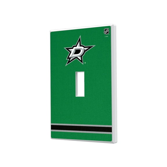 Dallas Stars Single Toggle Lightswitch Plate
