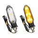 thumbnail image 1 of 2 piezas de luces traseras de señal de giro LED universales para motocicleta, lámpara de 12 V, IP67, resistente al agua, indicador intermitente, 1 of 5