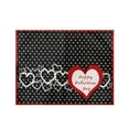 thumbnail image 4 of Harpily Napperons de Cuisine Napperons de la Saint-Valentin Napperons à Carreaux Rouges 30x45cm pour Décoration de Table Napperons en Coton de la Saint-Valentin pour Décoration de Cuisine Intérieure Dîner, 4 of 4