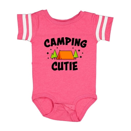 

Inktastic Camping Cutie Gift Baby Boy or Baby Girl Bodysuit