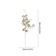 thumbnail image 3 of HomeKingdee Artificial Bouquets with Bead Drop Crystal Flower Acrylic Stem DIY Wreath Crafts Christmas Berry Stem Fake Picks Branches Vase Fillers, 3 of 6
