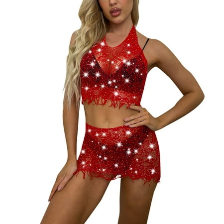 

Lingerie For Women Fashion Floral Lace Two Piece Sexy Lingerie Hot Drill Sexy s Lace Lingerie Set