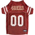thumbnail image 1 of NFL SAN Francisco 49ERS Dog Jersey, X-Large, 1 of 2