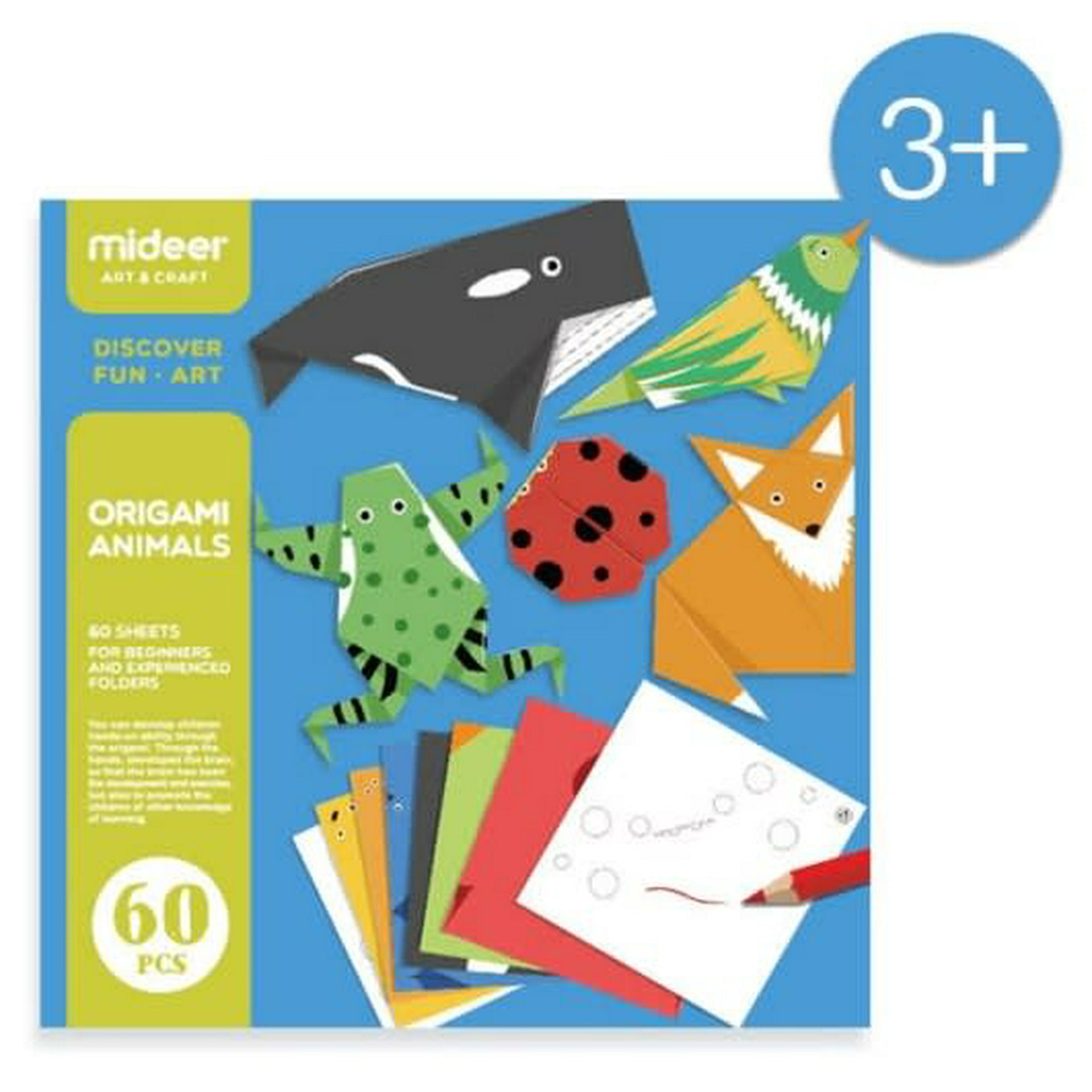 Origami De Animales Set 60 Piezas Knasta Chile origami-de-animales-set-60-piezas-knasta-chile