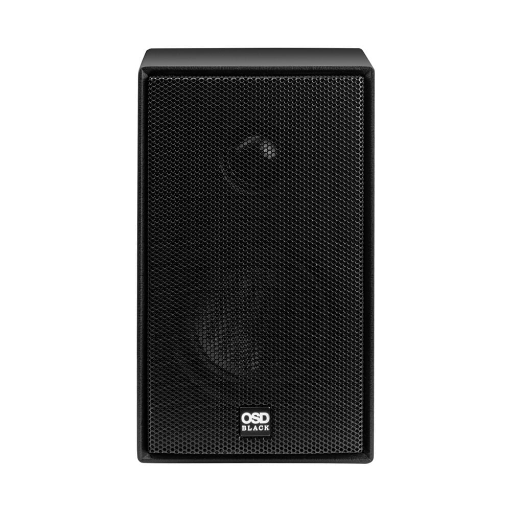 OSD Audio Nero MODQ2 3" Bookshelf Speaker Pair 100W, 3" Glass Fiber Woofer, 1" Silk Dome Tweeter