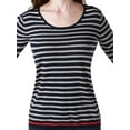 thumbnail image 6 of Richie House Women's Striped Pullover Sweater RH2052-L, 6 of 6