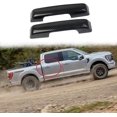 thumbnail image 4 of 4PCS 2021-2024 Car Carbon Fiber Side Front Door Handle Cover Trim - Decorative Exterior Accessories, 4 of 5