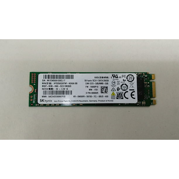 Quite author closet Used SK Hynix HFS256G39TNF SC311 256GB 80mm NGFF M.2 Solid State Drive -  Walmart.com