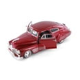 thumbnail image 2 of 1948 Chevy Aerosedan Fleetline Hardtop, Metallic Red - Showcasts 77266RD - 1/24 Scale Diecast Car, 2 of 2