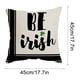 thumbnail image 2 of Teissuly St. Patrick's Day Cotton Linen Cushion Cover Throw Case Sofa Home Decor (18x18inch) Teissuly WER202401275738, 2 of 2