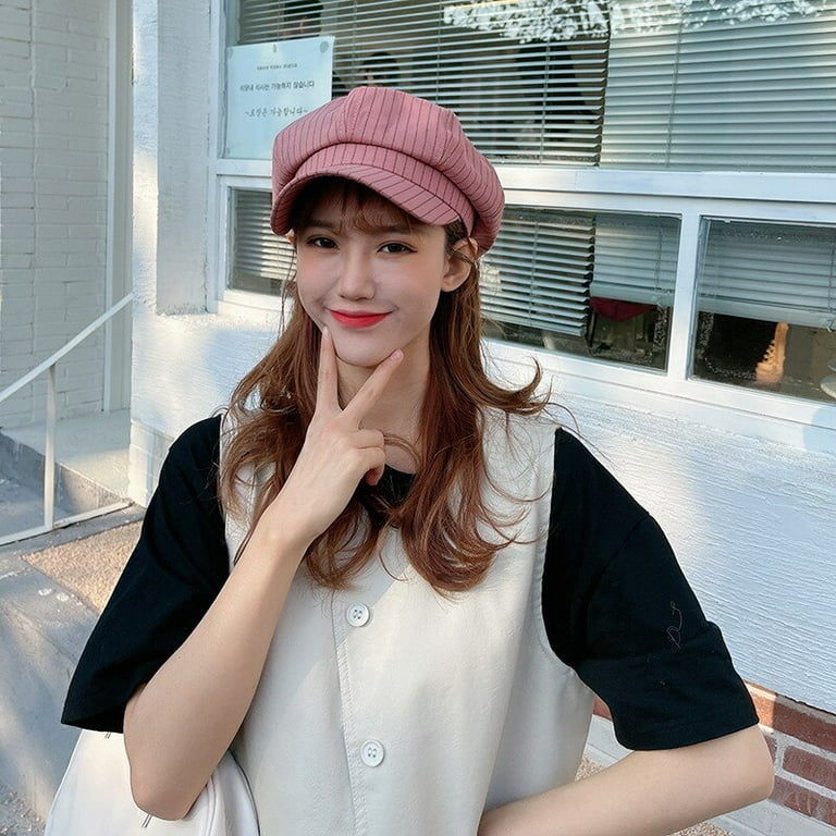 PIKADINGNIS New Fashion Women Military Hat Spring Autumn Sailor
