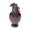 thumbnail image 6 of De Kulture Works Rooster Decorative Figurine, Recycled Iron, 6 of 7