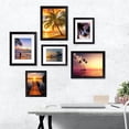 thumbnail image 2 of Primegos Wooden Photo Frame 5/6/7/8/10 Inch A4 Wall Mounted Display Horizontally or Vertically Table Top Display Photo Frame Office Wall Art Frame, 2 of 8