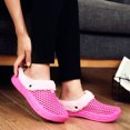 thumbnail image 3 of Chenyee Womens Mens Fleece Lined House Slippers with Arch Support Breathable Non Slip Bedroom Shoes, 3 of 8