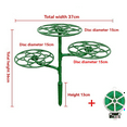 thumbnail image 2 of Sunflower Flower Support Stand Three-Layer Plant Support Rack for Climbing and Grafting, 2 of 8