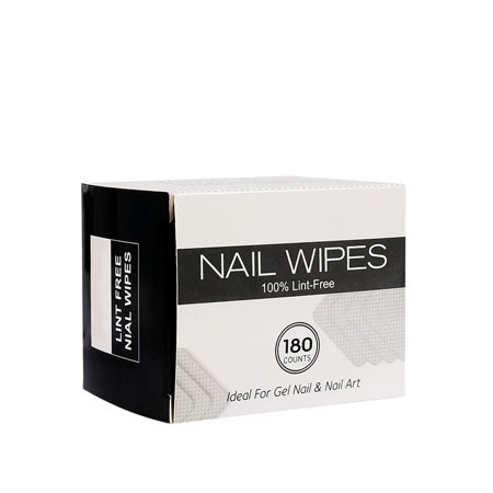 Huiniadese Nail Removal Supplies Disposable Wipes Polish Remover Cotton Lint Frees Pads For