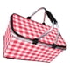 thumbnail image 3 of Cesta de almacenamiento plegable, cesta de picnic plegable con patrón de cuadros Oxford, cesta de picnic aislada, acabado de lujo, 3 of 8