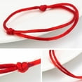 thumbnail image 5 of 10Pcs Simple Red Cord Bracelet Good Luck String Kabbalah for Protection Knot Amu, 5 of 12
